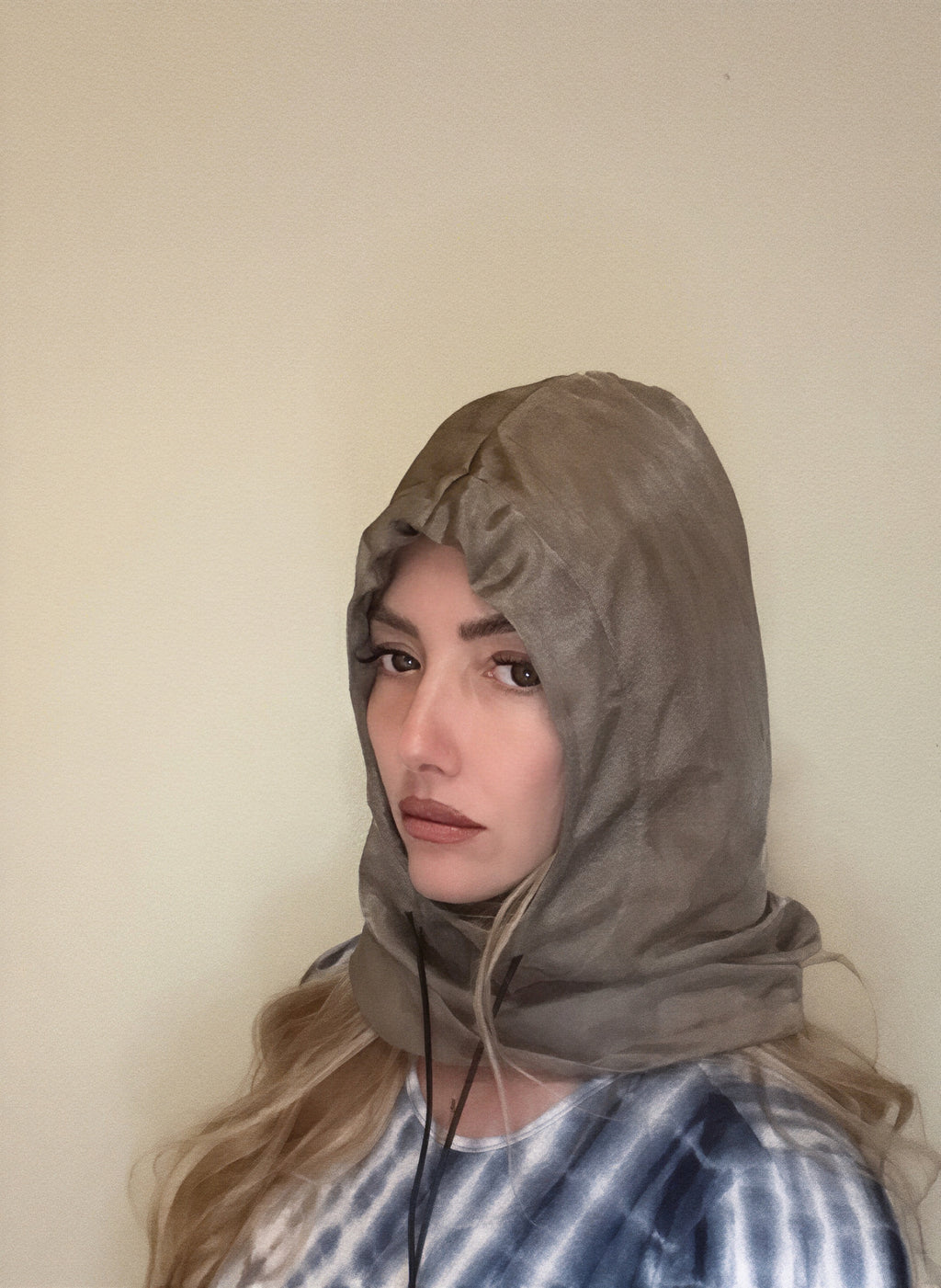 Silver Linings light weight Hood 5g WiFi emf blocking - 100% silver thread