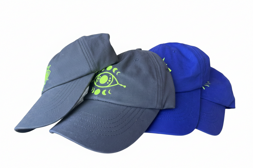 Silver Lined Baseball Caps