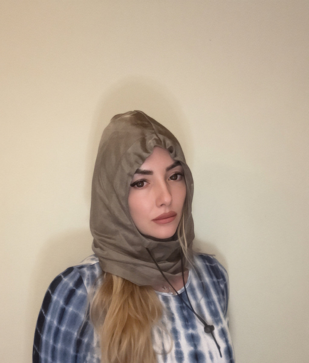 Silver Linings light weight Hood 5g WiFi emf blocking - 100% silver thread