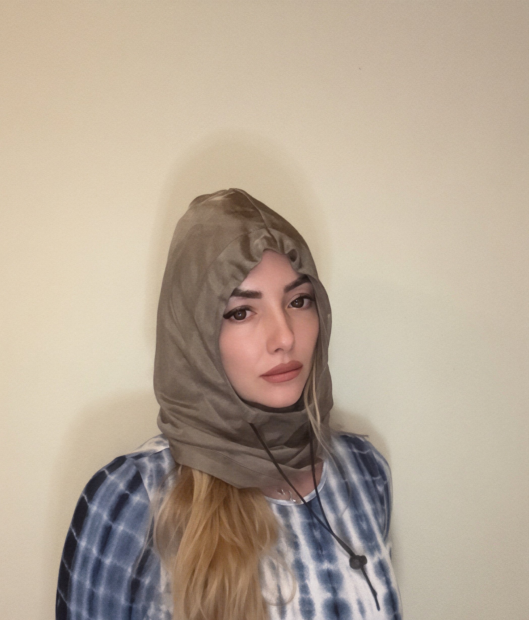 Silver Linings light weight Hood 5g WiFi emf blocking - 100% silver thread