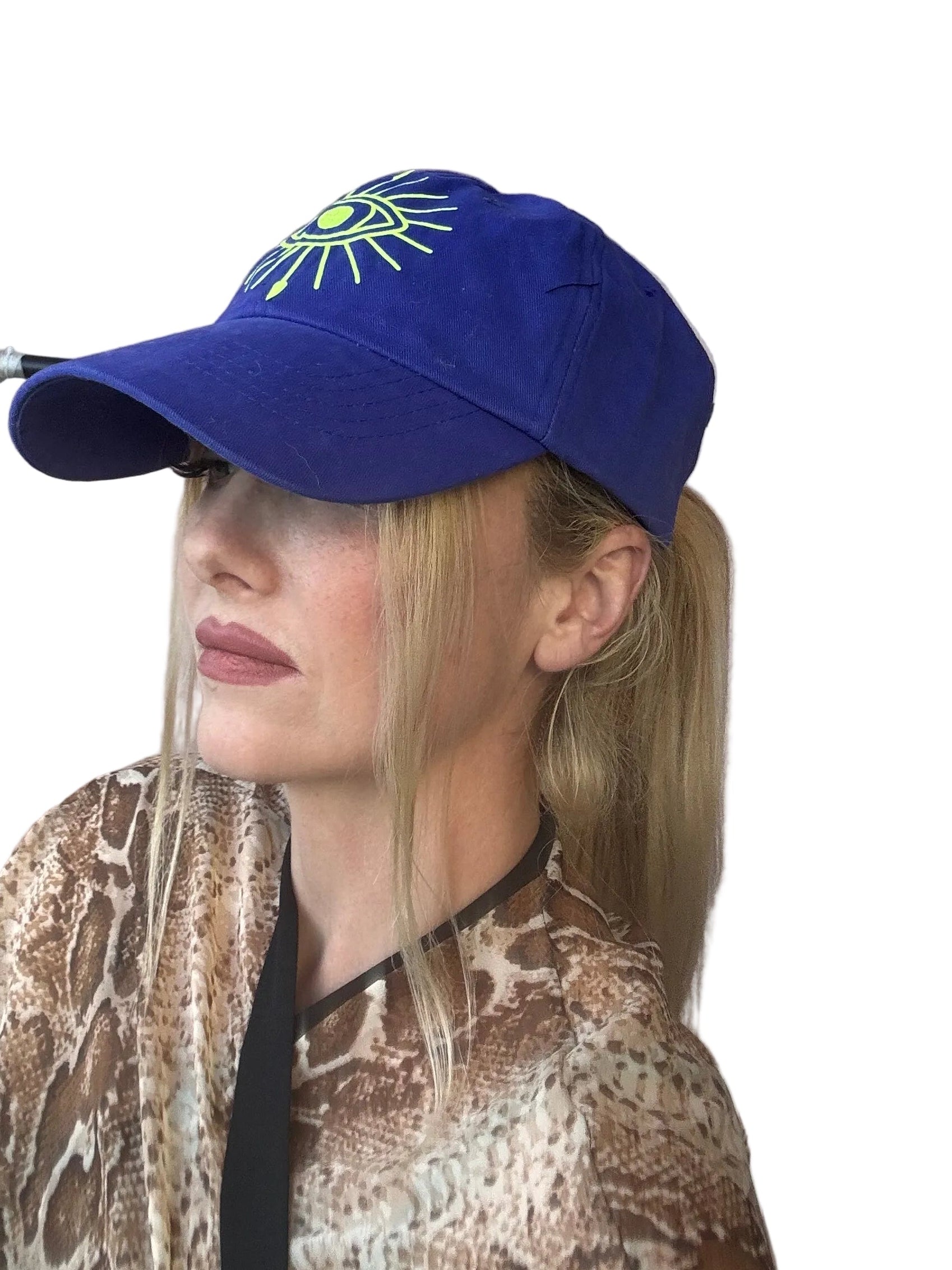 Silver Lined Baseball Caps