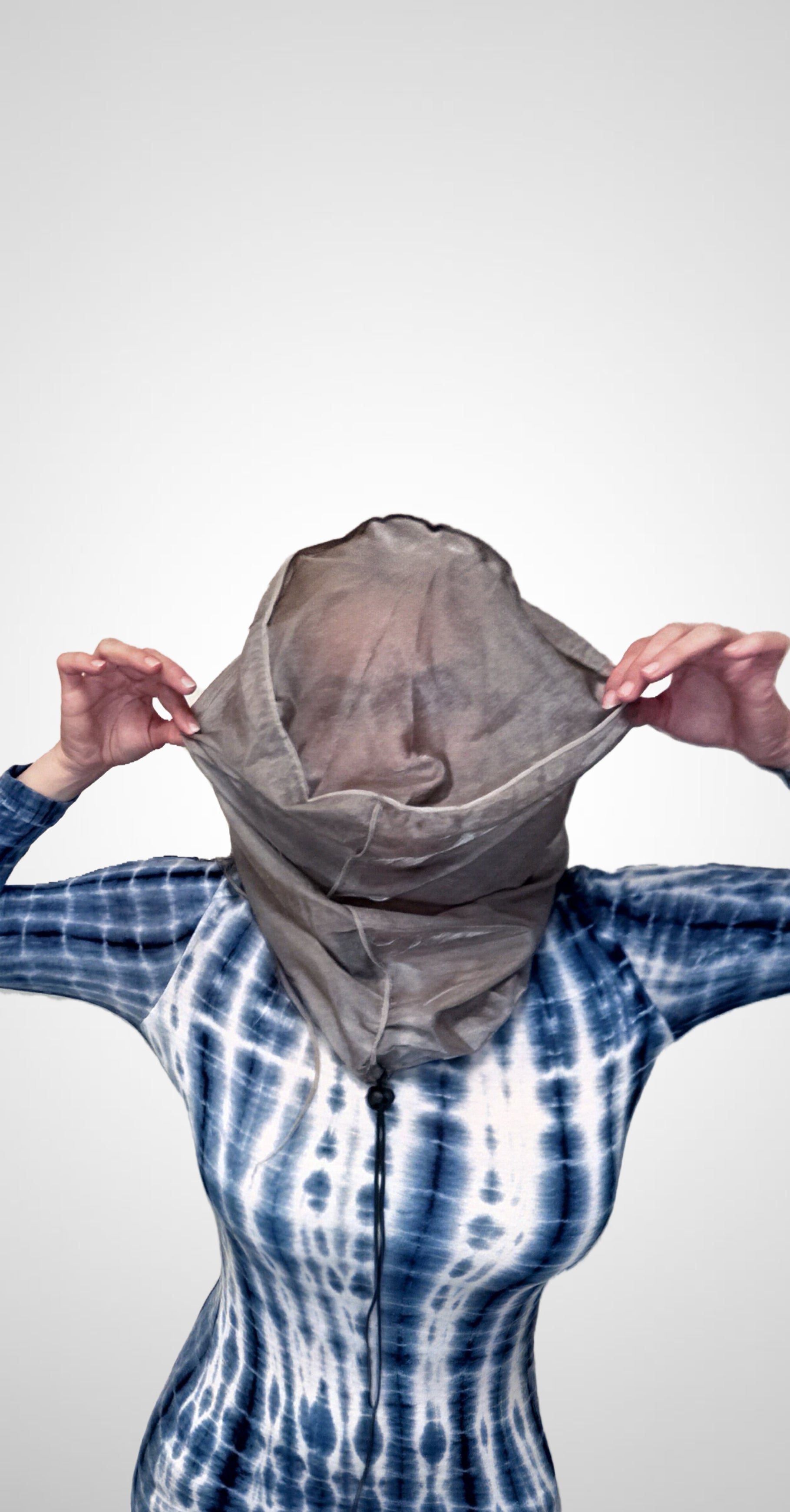 360 degree Silver Linings light weight Hood 5g WiFi emf blocking - 100% silver thread (Copy)