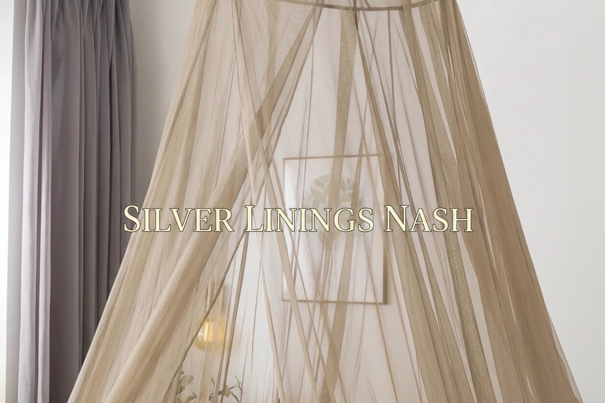 KING SIZE Faraday cage - real silver canopy!