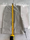 Faraday Silver Lining Hood Black drawstring